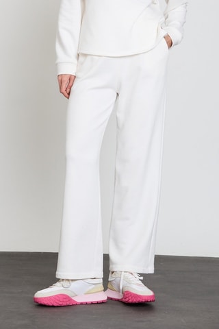 Pantalon wide legs - Blanc