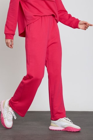 Pantalon wide legs - Rose