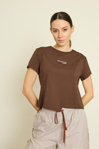 T-shirt - Marron