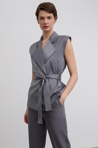 Gilet sans manches - Gris