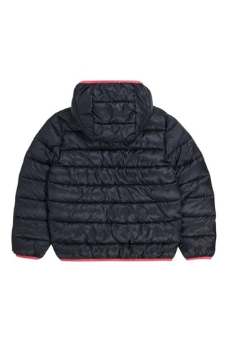 Anorak con capucha - Negro