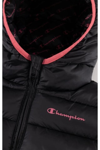 Anorak con capucha - Negro