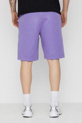 Bermudas - Blanco y violeta