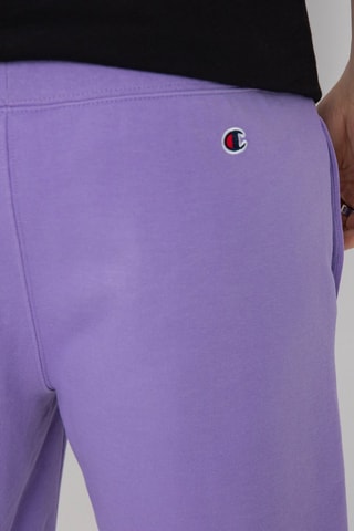 Bermudas - Blanco y violeta