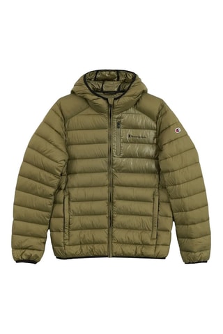 Anorak con capucha - Verde