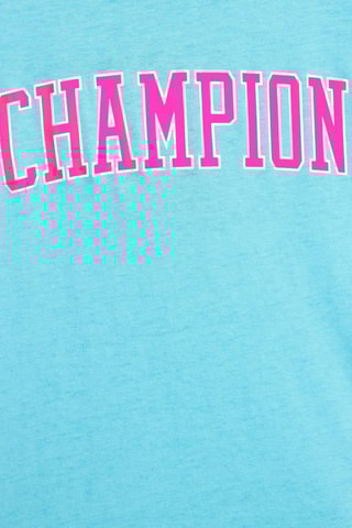 Camiseta - Azul y rosa