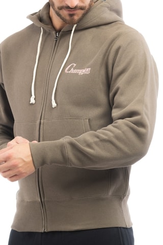 Sudadera con capucha - Blanco, rosa y gris