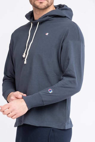 Sudadera con capucha - Blanco, rojo y azul