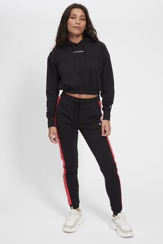 Pantalón de tiro alto - Blanco, negro y rojo