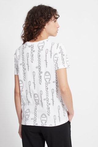 T-shirt - Blanc - Blanc et noir