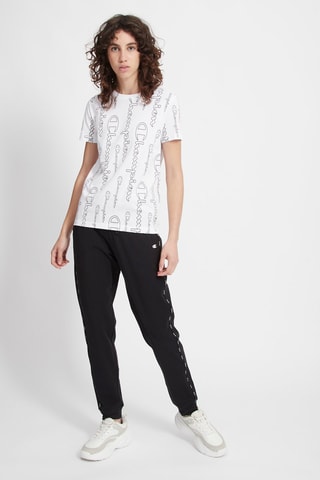 T-shirt - Blanc - Blanc et noir