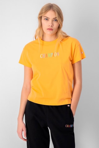 Camiseta - Blanco y amarillo