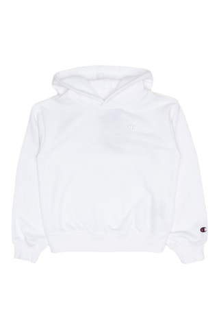 Sudadera con capucha - Blanco y azul