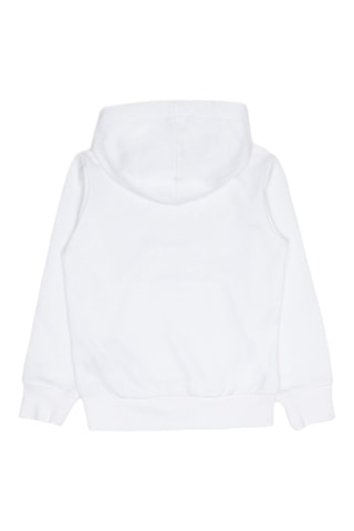 Sudadera con capucha - Blanco, rojo y azul