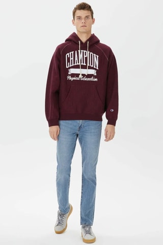 Sudadera con capucha - Rojo