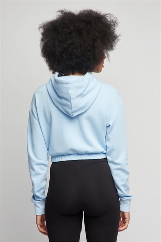 Sudadera con capucha - Blanco y azul