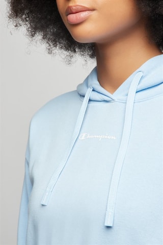 Sudadera con capucha - Blanco y azul