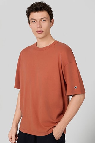 T-shirt - Rouge brique - Blanc, rouge et bleu