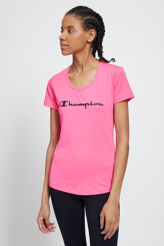 Camiseta Active Intelliigence - Negro y violeta