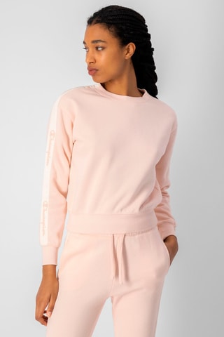 Sudadera - Blanco y rosa