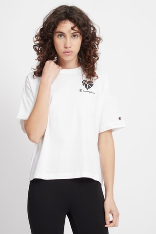 Camiseta - Blanco, negro y rojo