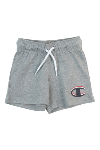 Camiseta y short - Azul y gris