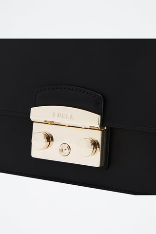 Sac à main en cuir de veau - Noir