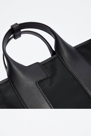 Sac à main en cuir - Noir