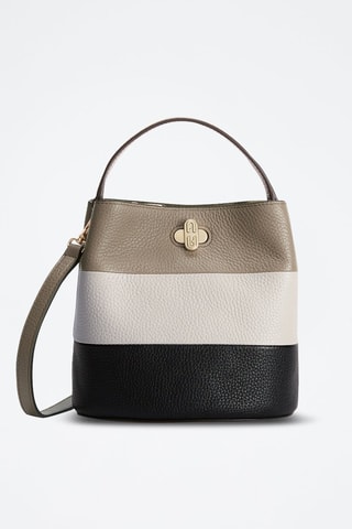 Sac seau en cuir - Marron