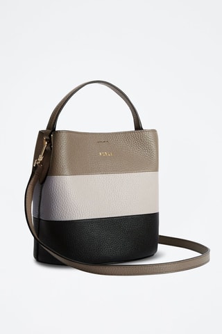 Sac seau en cuir - Marron