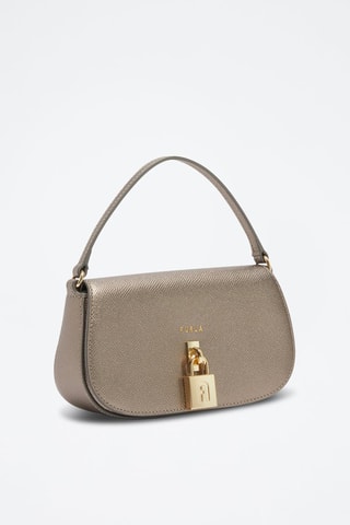 Sac à main en cuir de veau Artemis - Gris 