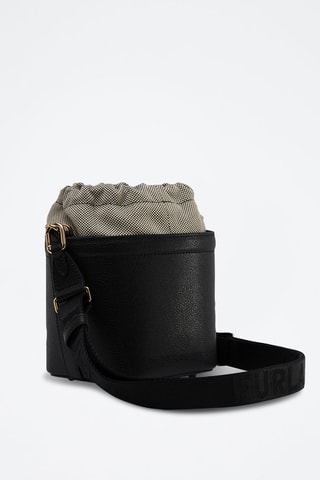 Sac seau en cuir Vertigine - Noir