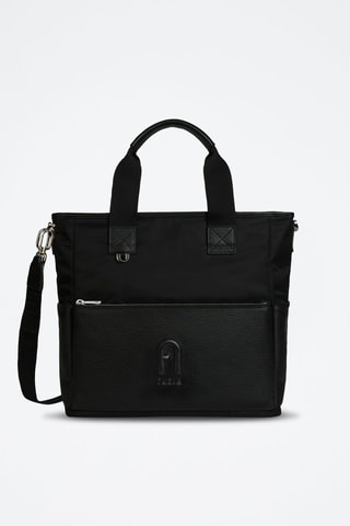 Sac à main en cuir de veau - Noir