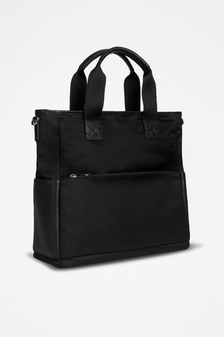 Sac à main en cuir de veau - Noir