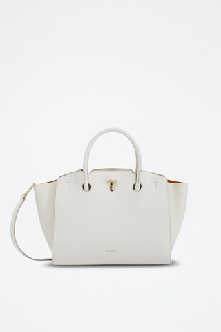 Sac à main en cuir de veau - Blanc