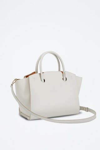 Sac à main en cuir de veau - Blanc