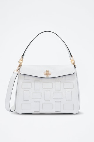 Sac à main en cuir de veau - Blanc