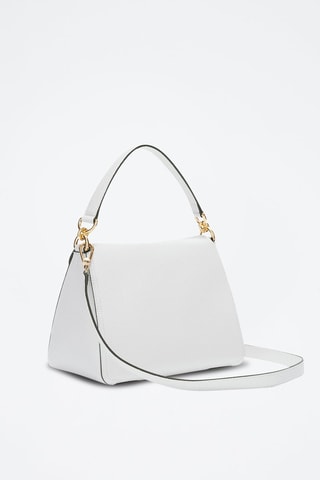 Sac à main en cuir de veau - Blanc