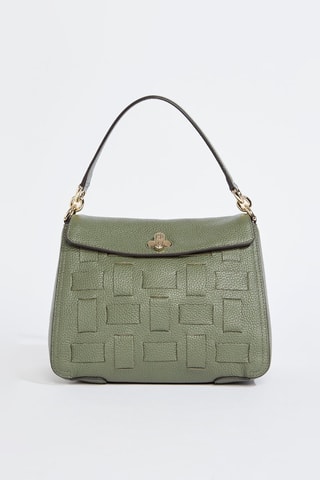 Sac à main en cuir de veau - Kaki