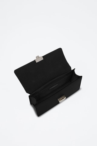 Sac à main en cuir de veau - Noir