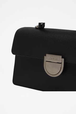 Sac à main en cuir de veau - Noir