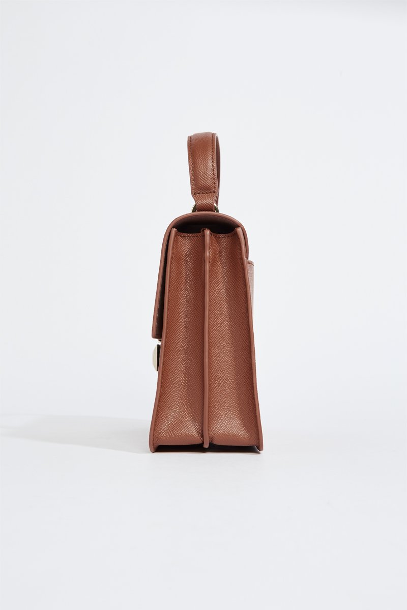 Bolso de piel bovina - Camel