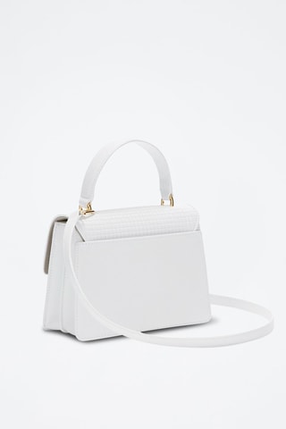 Sac à main en cuir de veau - Blanc