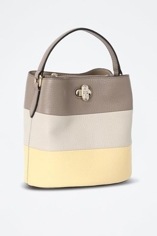 Sac seau en cuir - Beige