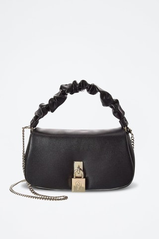 Sac à main en cuir de veau - Noir