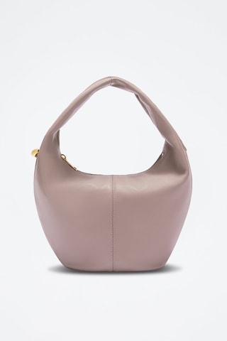 Sac à main en cuir Ring Mini - Mauve