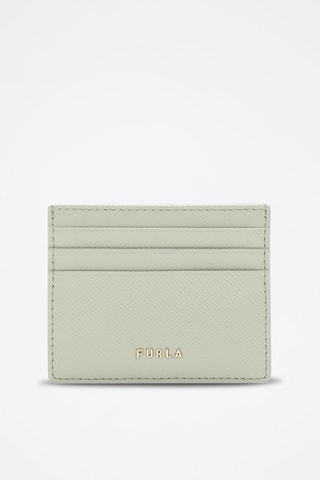 Porte-cartes en cuir de veau - Ecru