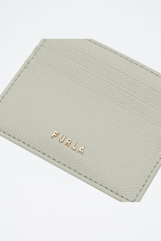 Porte-cartes en cuir de veau - Ecru