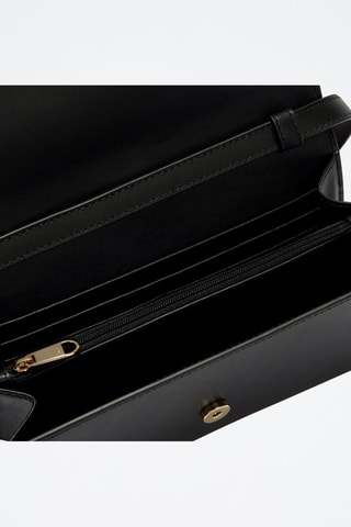 Pochette en cuir Meti - Taille S - Noir