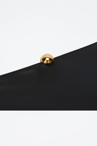 Pochette en cuir Sfera Soft - Taille M - Noir